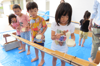 月に1度のお楽しみ給食